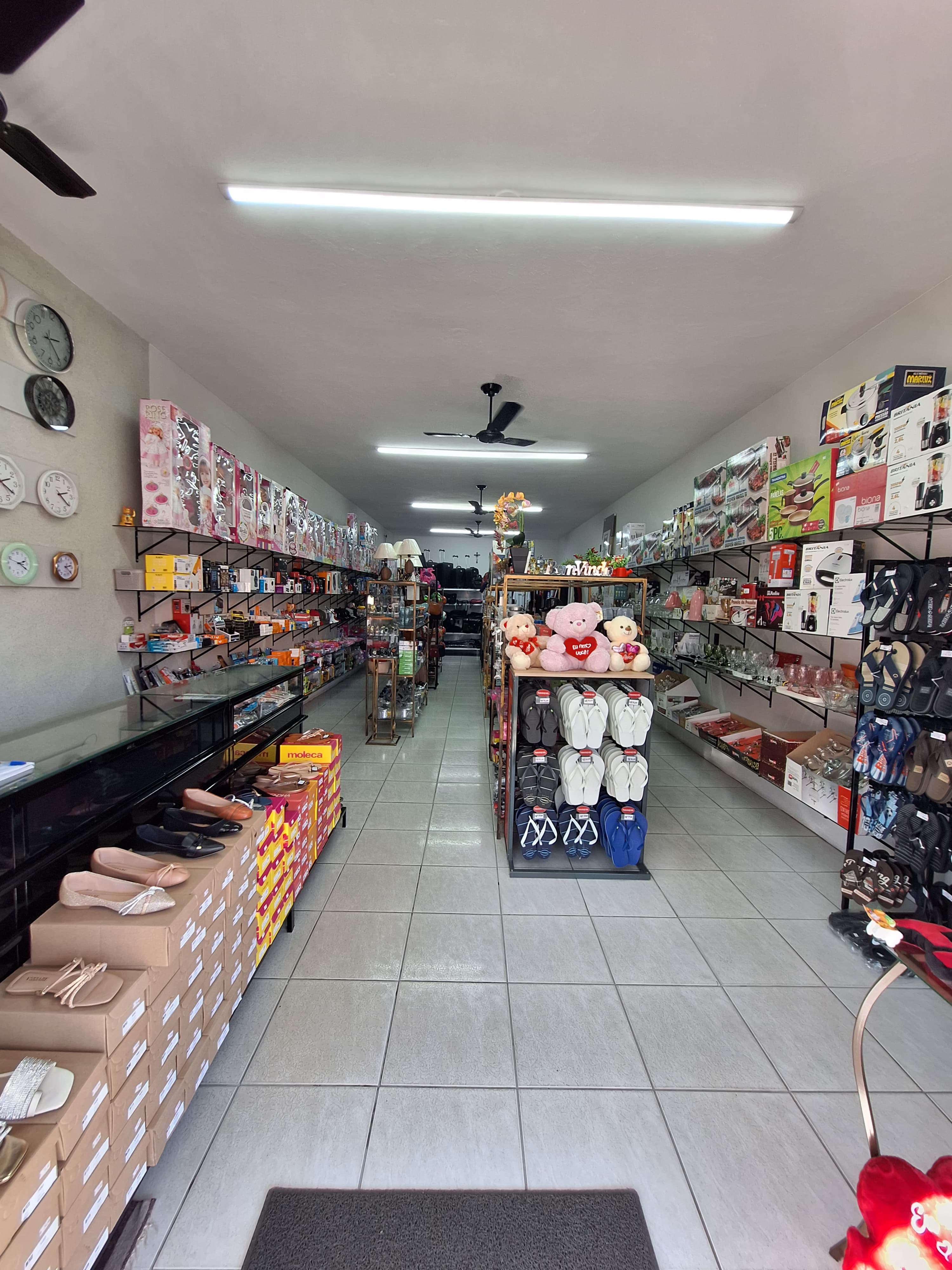 Interior da loja